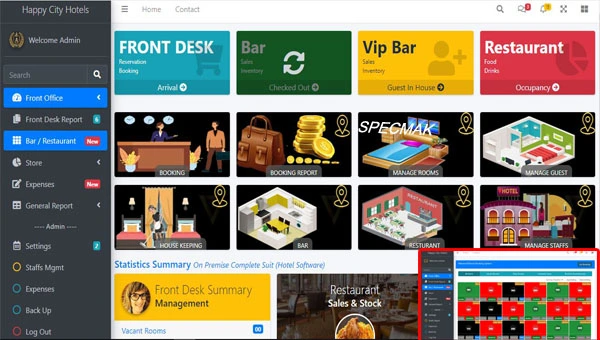 Hotel management system